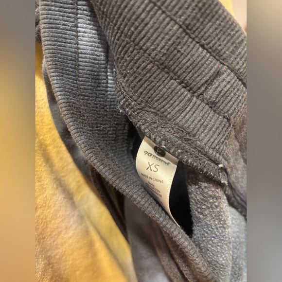 Tie-Dye Jogger Pants - Navy and Yellow - Picture 12 of 13